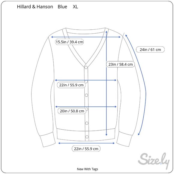 Hillard & Hanson Womens Embroidered Floral Design Beaded Cardigan Sweater New XL - Picture 8 of 10